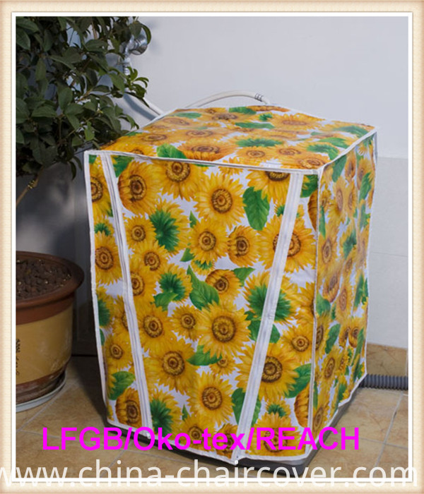 PVC Washing Machine Cover with Nonwoven Backing (TJ0072)